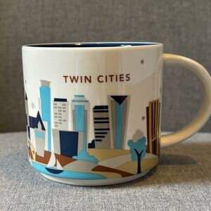 Starbucks You are Here Series Twin Cities Mug Minneapolis St. Paul Minnesota